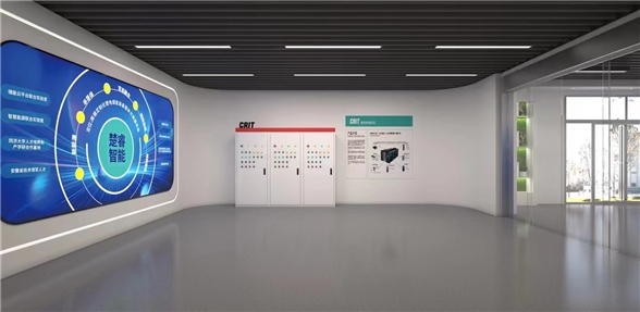 企業(yè)展廳交付使用 