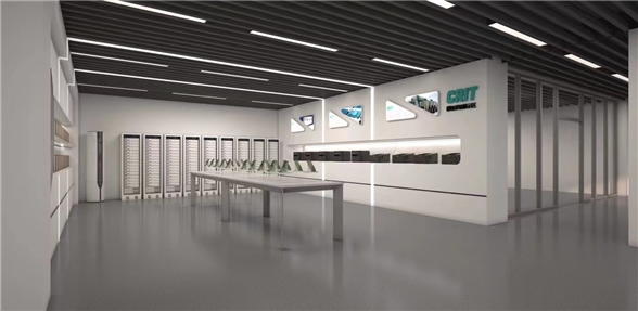 企業(yè)展廳交付使用 